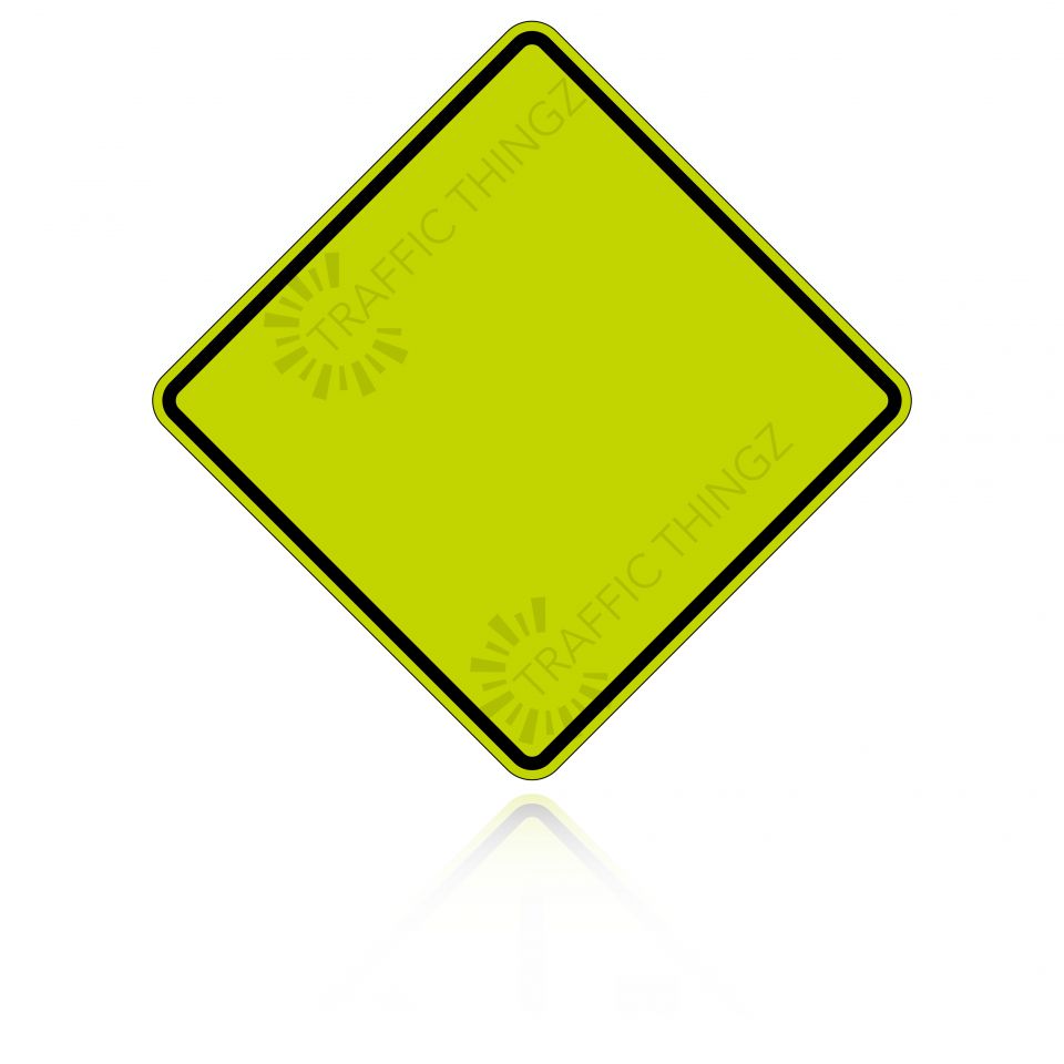 Custom Diamond Shape Sign